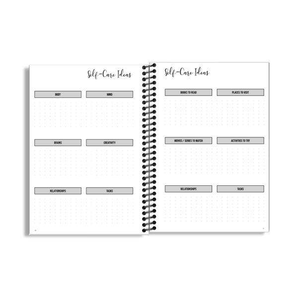 90-Day Fitness Planner and Journal  (Pink) - Image 4