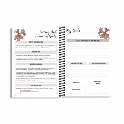 12-Week Fitness Planner and Journal  (Clivia) - Image 2