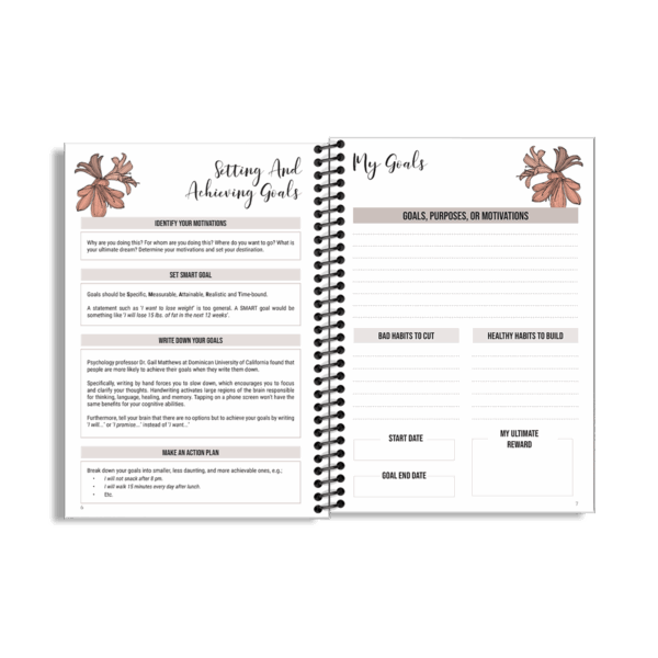 12-Week Fitness Planner and Journal  (Clivia) - Image 2