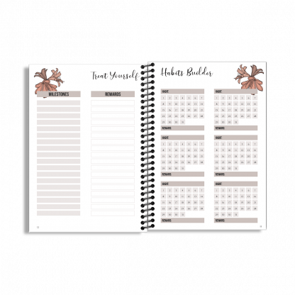12-Week Fitness Planner and Journal  (Clivia) - Image 4