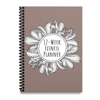 12-Week Fitness Planner and Journal  (Clivia)