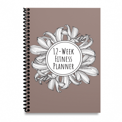 12-Week Fitness Planner and Journal  (Clivia)