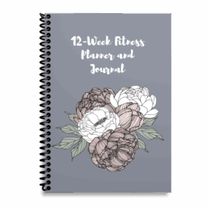 12-Week Fitness Planner and Journal  (Peony)