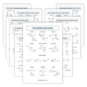 Printable Bodyweight Exercise Guide - Health and Hack
