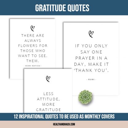 Printable Gratitude Journal - Minimalist - Image 3