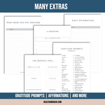 Printable Gratitude Journal - Minimalist - Image 7