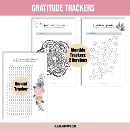 Printable Gratitude Journal - Floral - Image 7