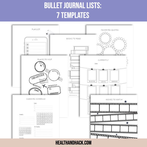 Printable Calendars & Blank Templates - Minimalist - Image 5