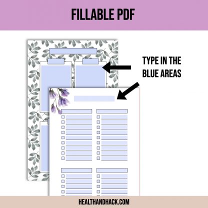 Printable Calendars & Blank Templates - Floral - Image 5