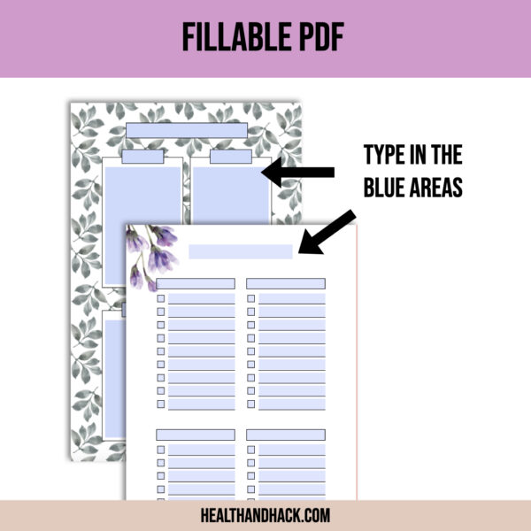 Printable Calendars & Blank Templates - Floral - Image 5