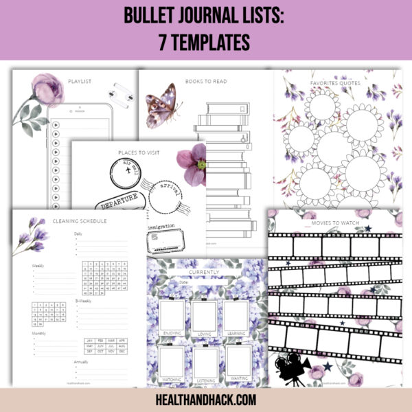 Printable Calendars & Blank Templates - Floral - Image 9