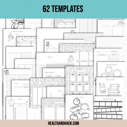 Printable Calendars & Blank Templates - Kawaii - Image 3