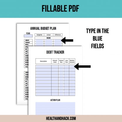 Printable Finance Planner - Minimalist - Image 3
