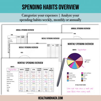 Printable Finance Planner - Minimalist - Image 5
