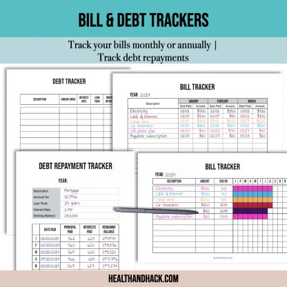 Printable Finance Planner - Minimalist - Image 6