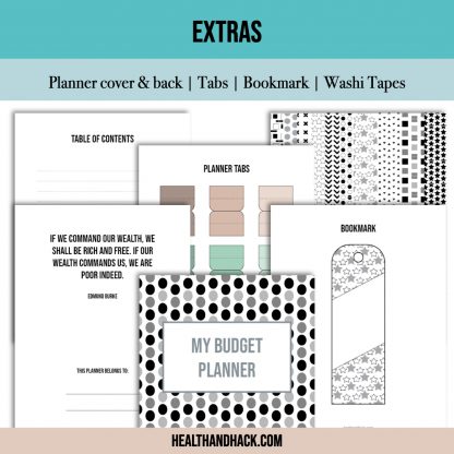 Printable Finance Planner - Minimalist - Image 9