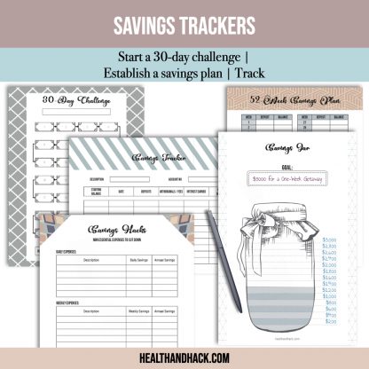 Printable Finance Planner - Retro - Image 8