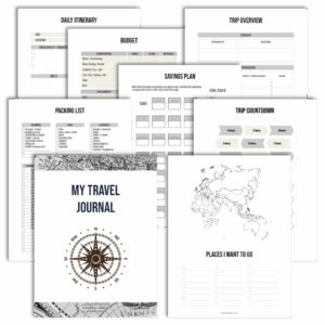 Printable Travel Journal - Minimalist