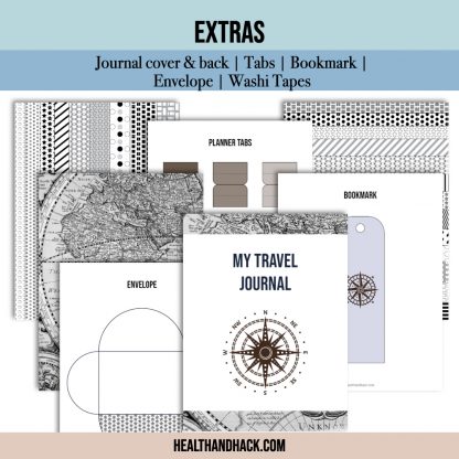 Printable Travel Journal - Minimalist - Image 9