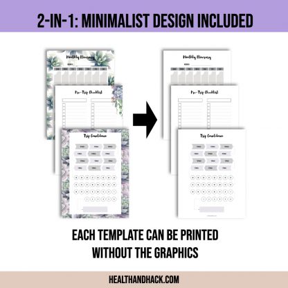 Printable Travel Journal - Floral - Image 3