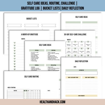 Printable Self-Care Journal - Minimalist - Image 5