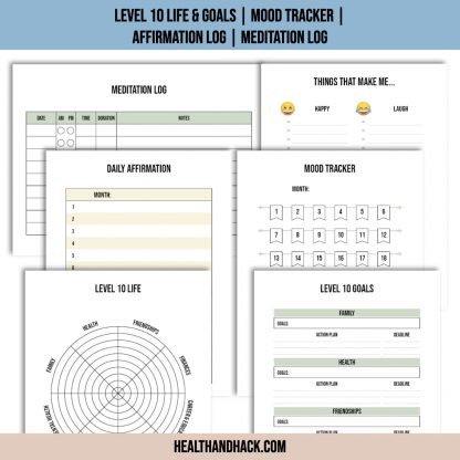 Printable Self-Care Journal - Minimalist - Image 7