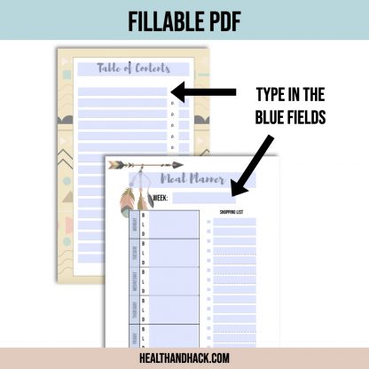 Printable Self-Care Journal - Boho - Image 4