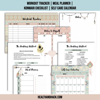 Printable Self-Care Journal - Boho - Image 8