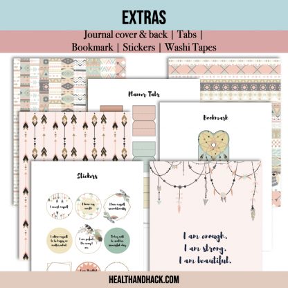 Printable Self-Care Journal - Boho - Image 9