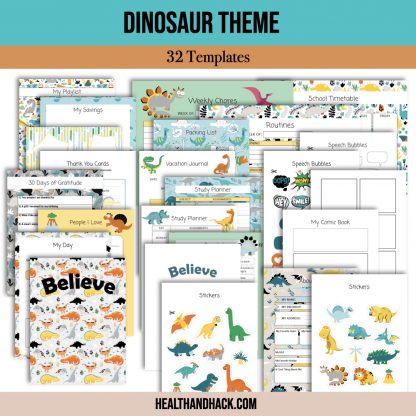 Printable Bullet Journal For Kids - Bundle - Image 4