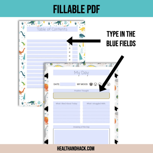 Printable Bullet Journal For Kids - Bundle - Image 6