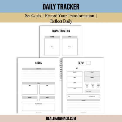 Printable 75-Day-Hard Challenge Tracker - Minimalist - Image 7