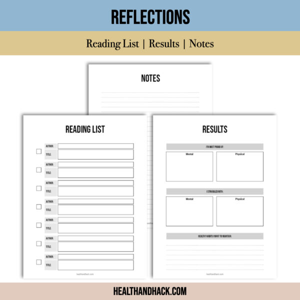 Printable 75-Day-Hard Challenge Tracker - Minimalist - Image 4