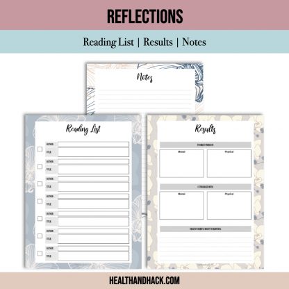 Printable 75-Day-Hard Challenge Tracker - Orchids - Image 5