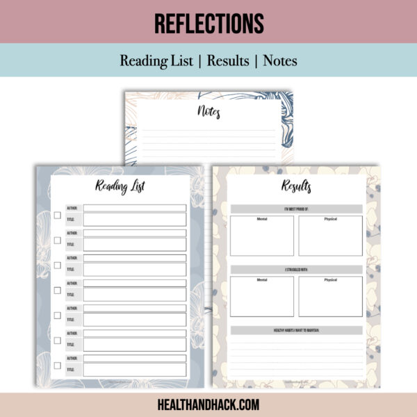 Printable 75-Day-Hard Challenge Tracker - Orchids - Image 5
