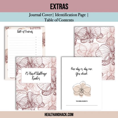 Printable 75-Day-Hard Challenge Tracker - Orchids - Image 8