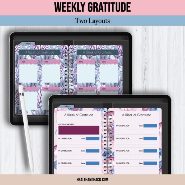 Digital Gratitude Journal - Ocean - Image 6