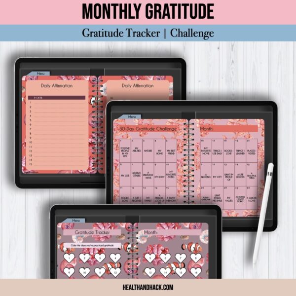 Digital Gratitude Journal - Ocean - Image 5