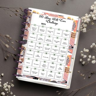 Printable Self-Care Journal - Tropical