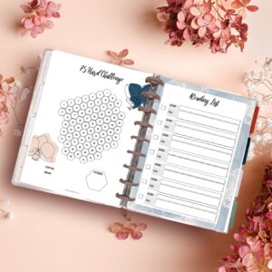 Printable 75-Day-Hard Challenge Tracker - Orchids