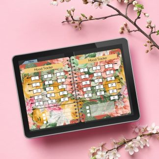 Digital Self Care Journal - Floral