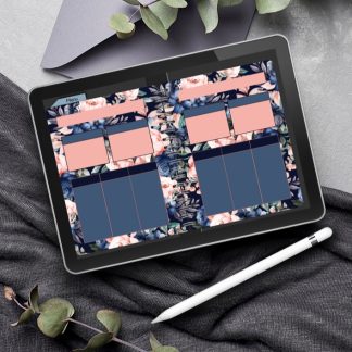 Digital Bullet Journal Templates - Floral