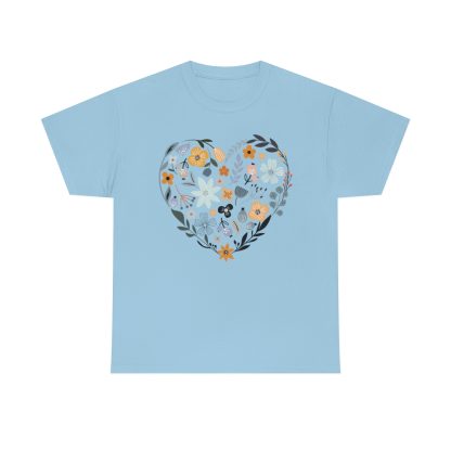Floral Heart T-Shirt - Image 6