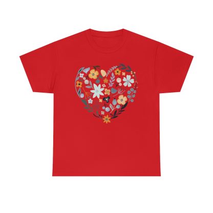 Floral Heart T-Shirt - Image 8