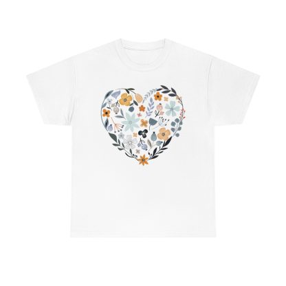 Floral Heart T-Shirt - Image 4