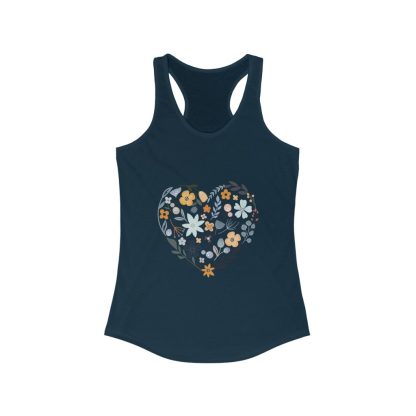 Floral Heart - Women's Tank Top - Image 4