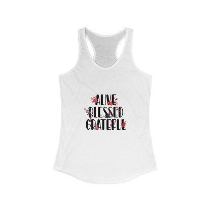 Alive Blessed Grateful - Women's Tank Top - Image 3