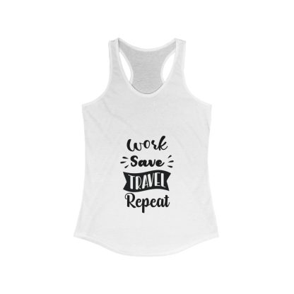 Work Save Travel Repeat - Women's Tank Top - Image 3