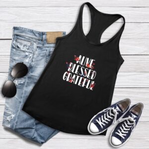 Alive Blessed Grateful - Women's Tank Top