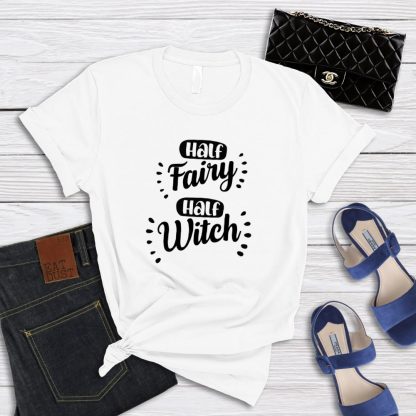 Half Fairy Half Witch T-Shirt